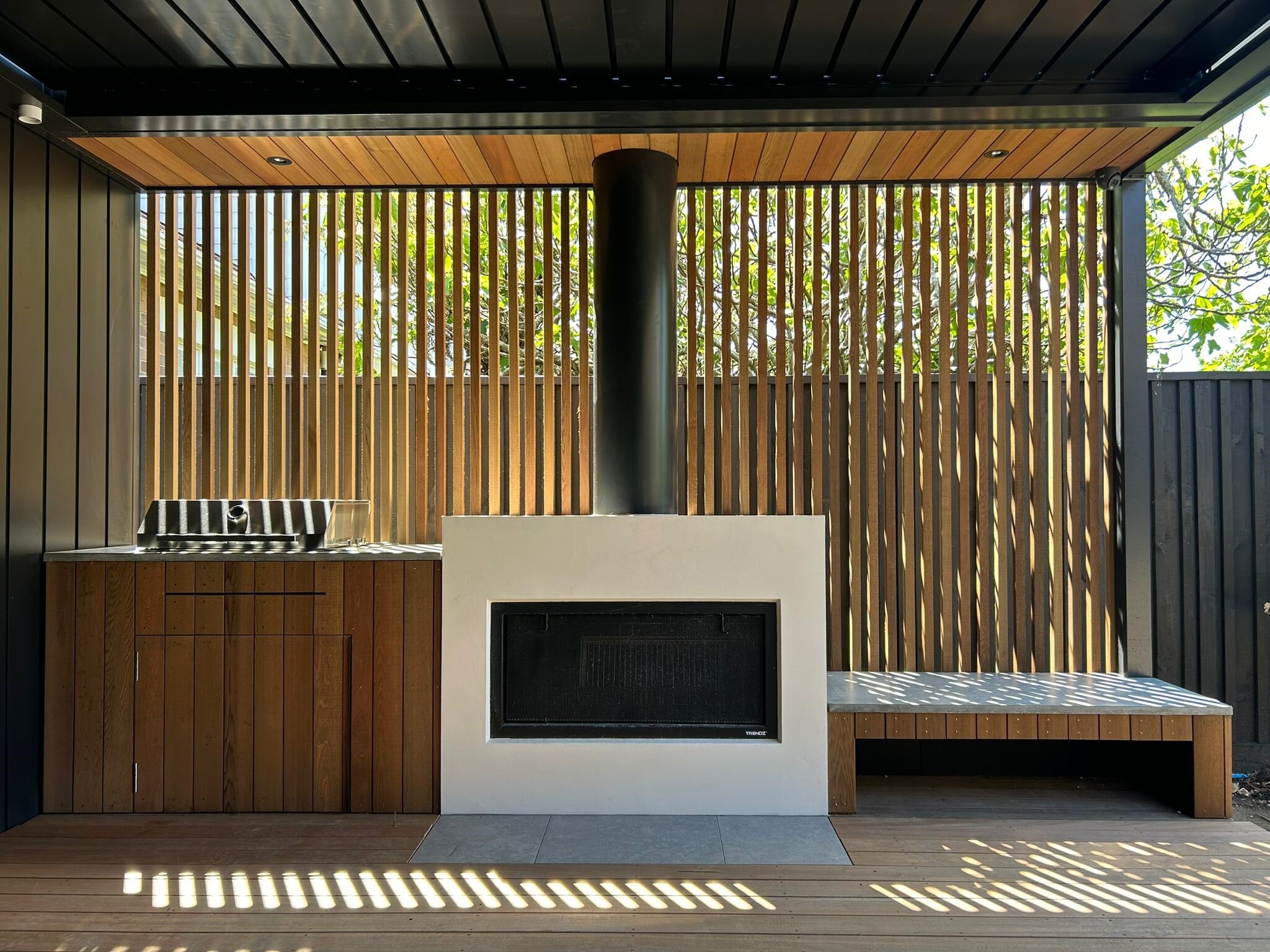 Mini Burton Outdoor Fireplace | Products | Trendz Outdoors